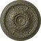 Ekena Millwork Stockport Ceiling Medallion (Fits Canopies up to 6 1/4"), Hnd-Painted Spartan Stone, 28"OD x 2 3/4"P CM28STSSF - alternate 1